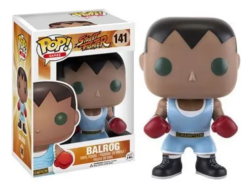 Funko Pop Balrog Street Fighter boxeador Shadaloo luvas
