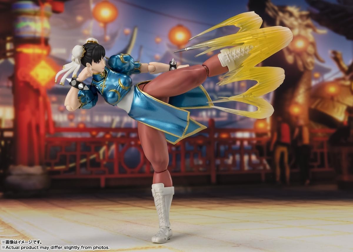 Chun-Li S.H.Figuarts Bandai Tamashii Nations Street Fighter coque duplo