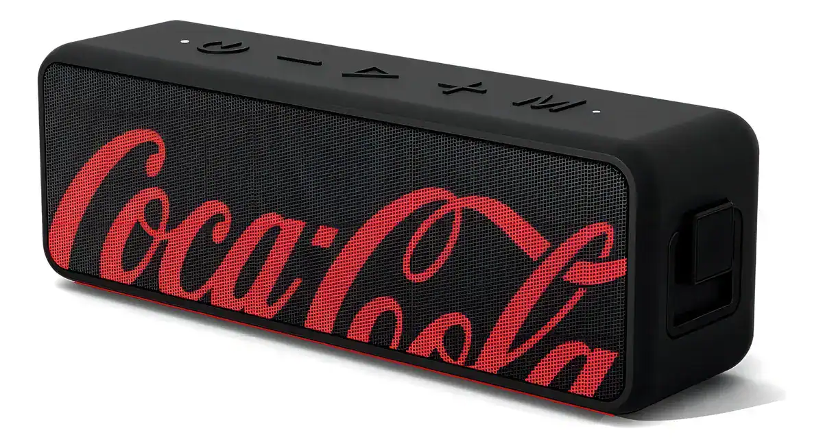 Caixa de Som Coca-Cola Sound Box Iwill bluetooth