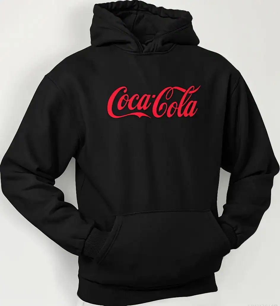 Moletom Coca-Cola Estilo Universitário Com Capuz 46 avaliações