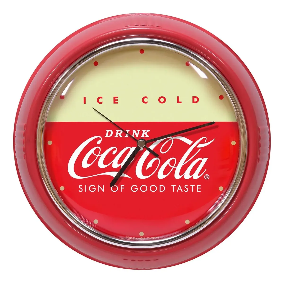 Relógio de Parede Coca-Cola Retrô bar cozinha