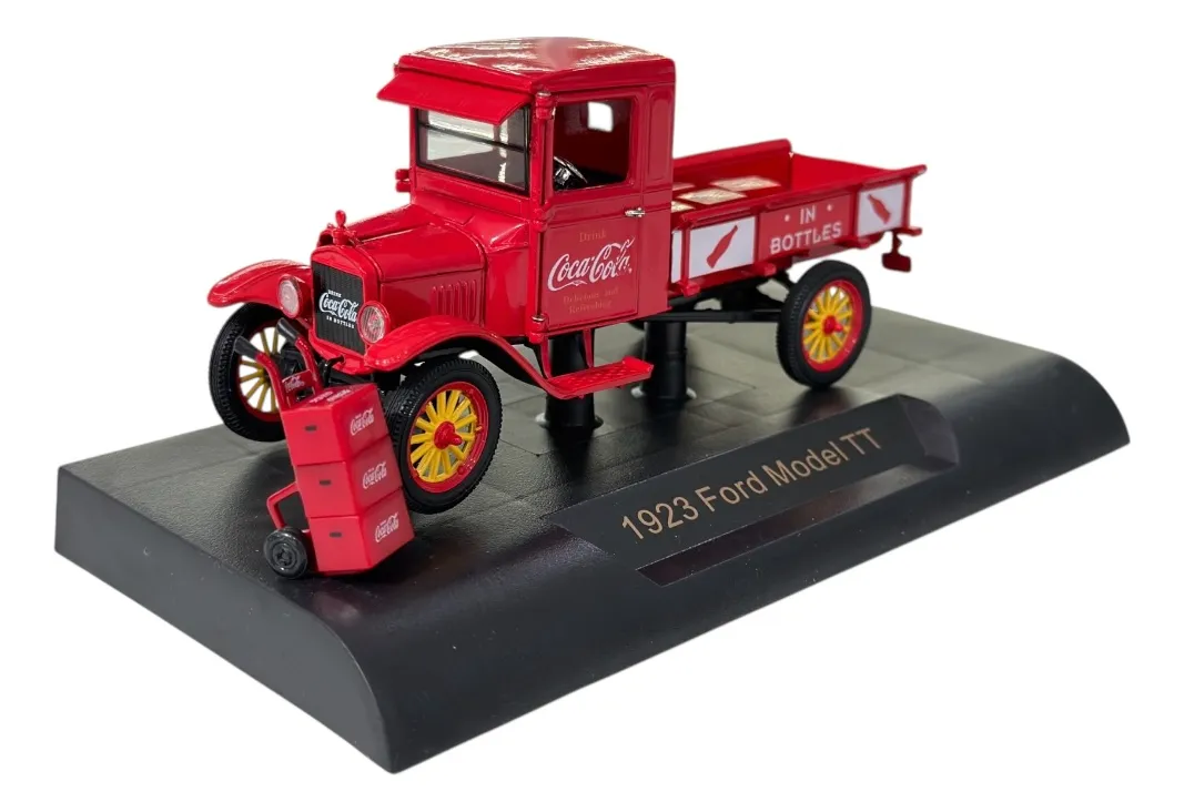 Miniatura Ford Model TT Coca-Cola 1:32 com engradados