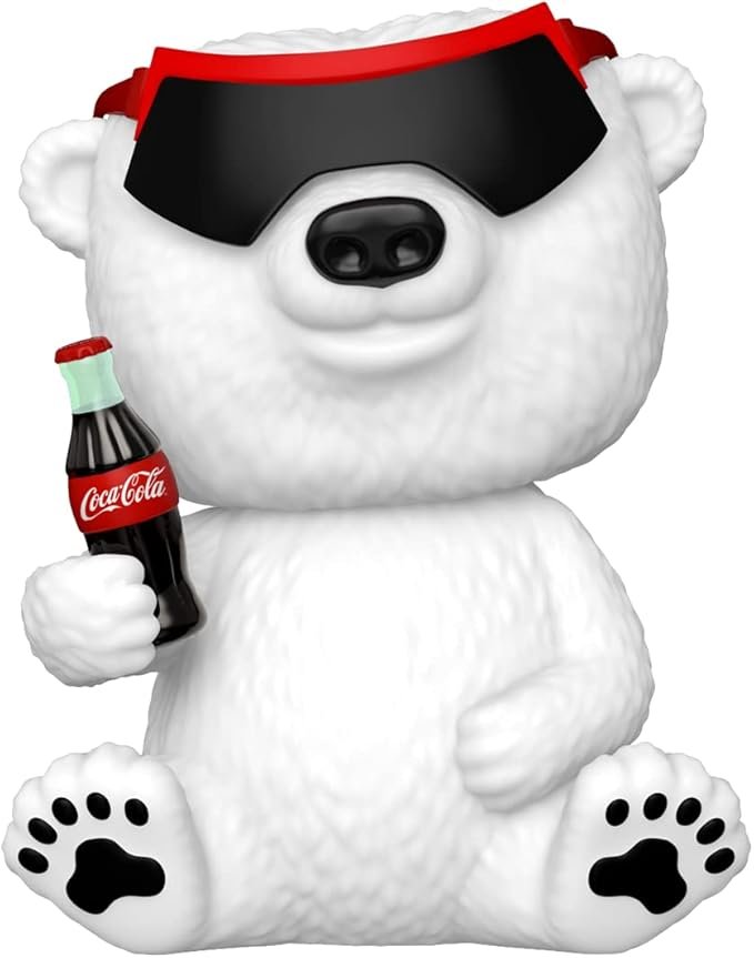 Funko Pop Coca-Cola Urso Polar Anos 90 óculos escuros Amazon