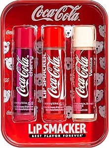 Lip Smacker Coleção Coca-Cola kit trio cereja baunilha Amazon