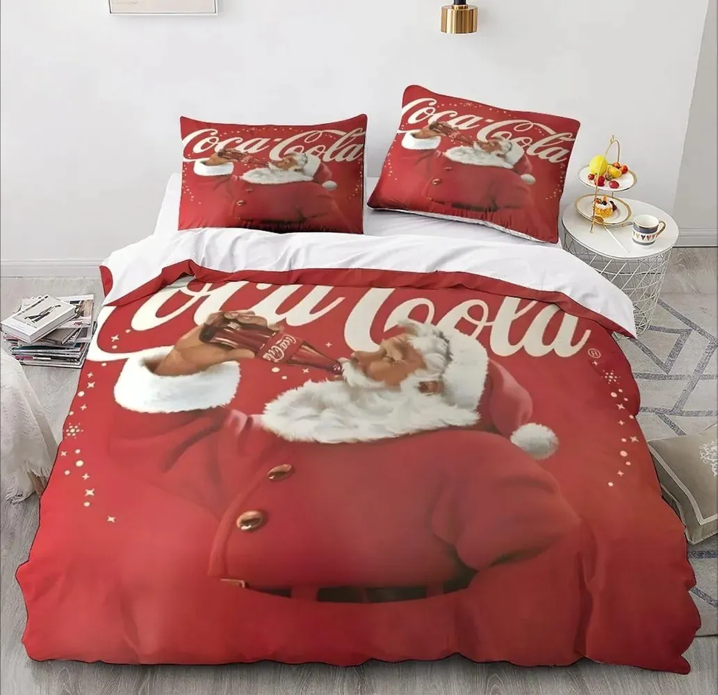 Capa de Edredon Coca-Cola solteiro quarto