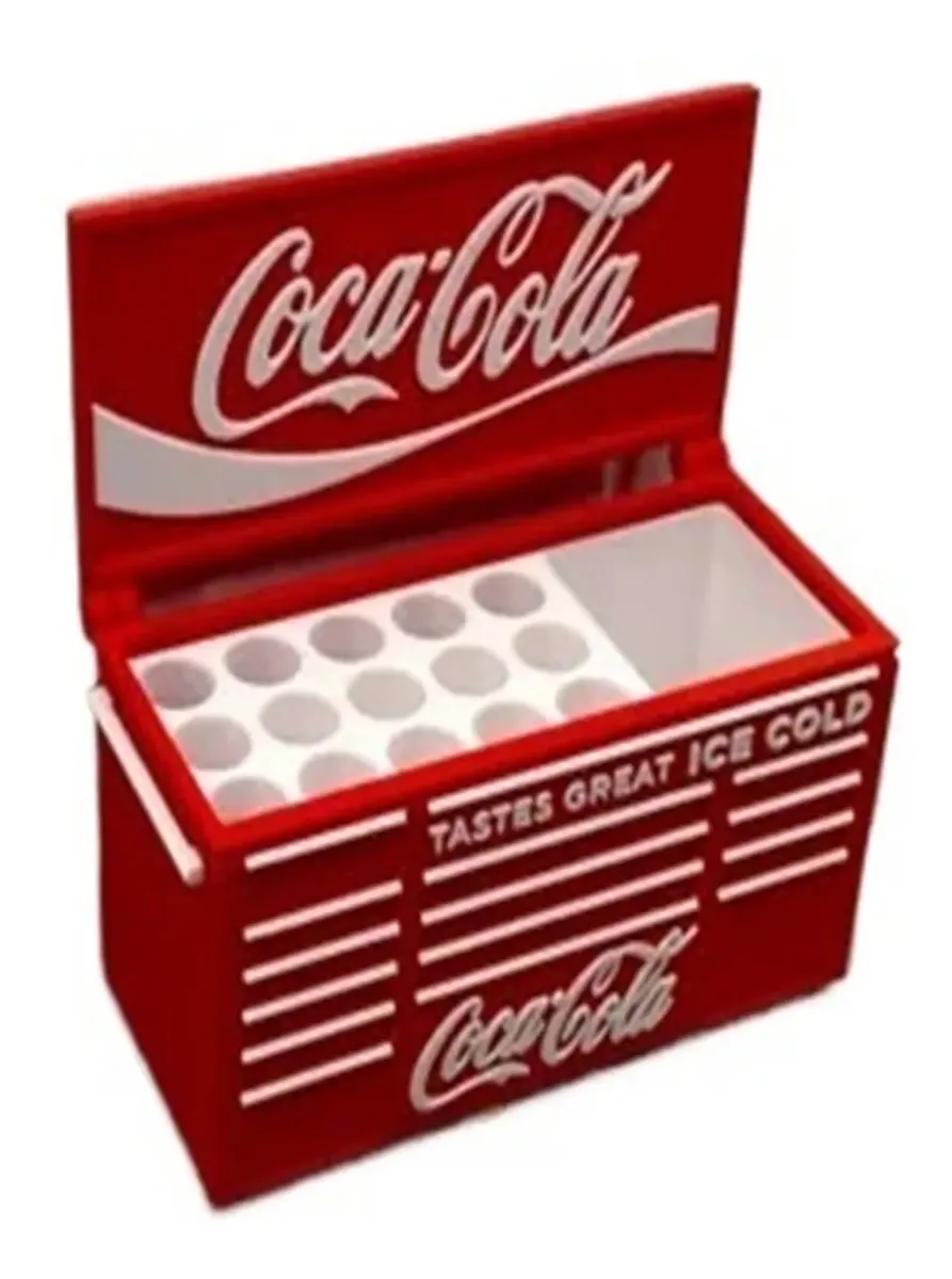 Porta-Lápis Coca-Cola tipo Freezer 766 avaliações