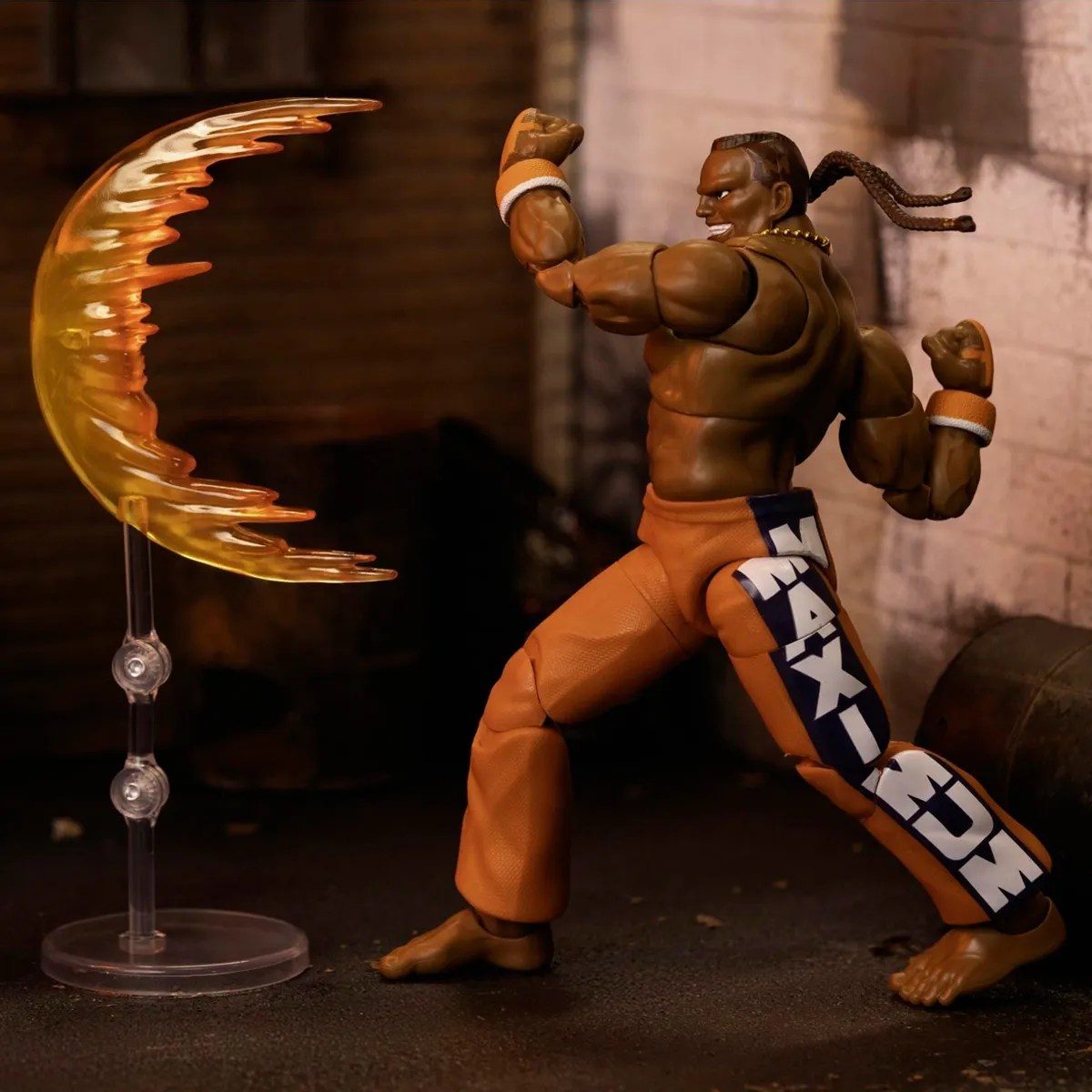 Dee Jay Jada Toys Street Fighter SF6 articulado Jamaica kickboxer