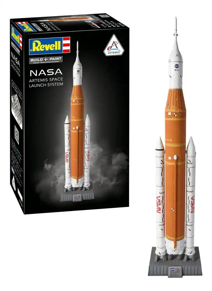Foguete Artemis Miniatura Ferro Decoração