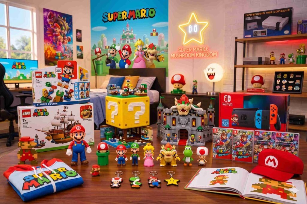 ideia presentes super mario bros nintendo