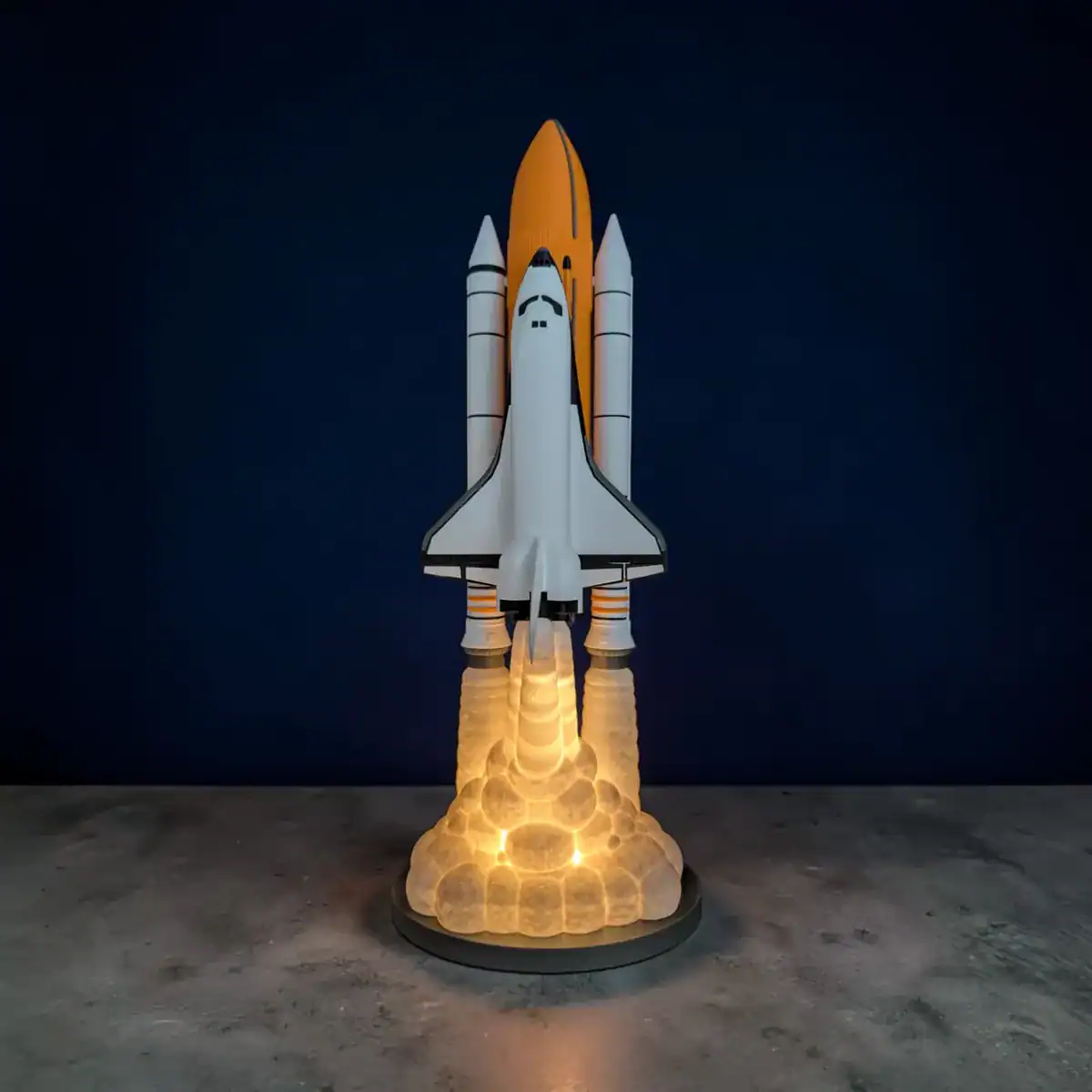 Luminaria Foguete Nasa Presentes Astronomia Decoração Quarto