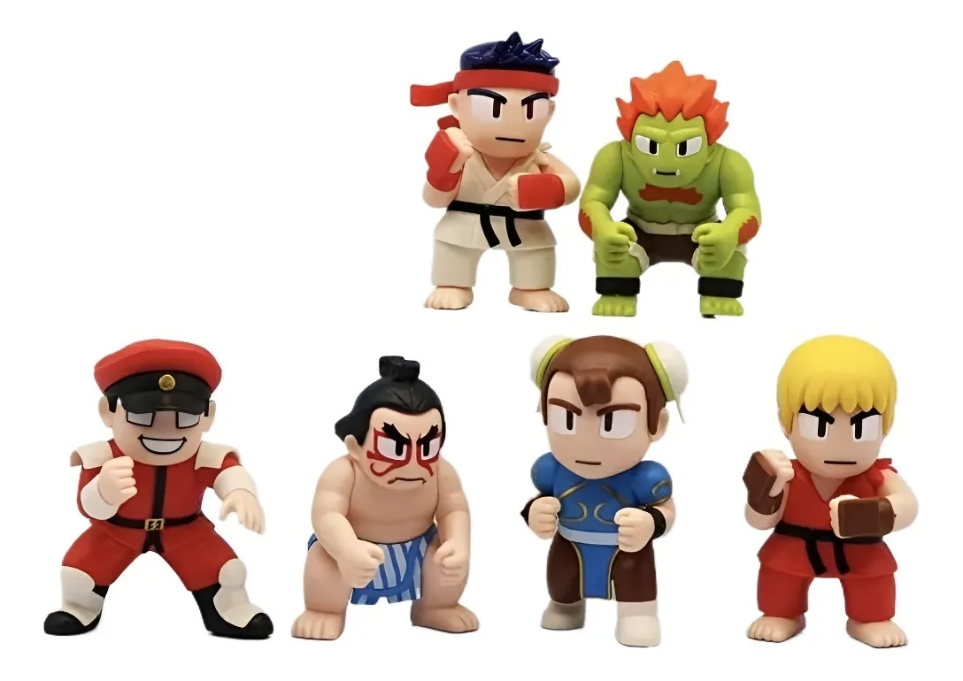 Miniaturas Street Fighter coleção completa Mercado Livre custo-benefício