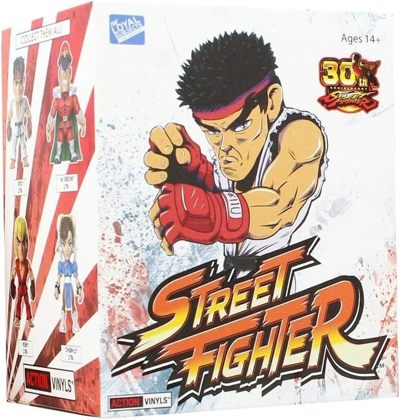 Miniaturas Street Fighter The Loyal Subjects oficiais licenciadas coleção