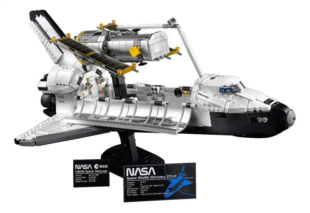 Ônibus Espacial Discovery da NASA LEGO Premium Coleção Exposição