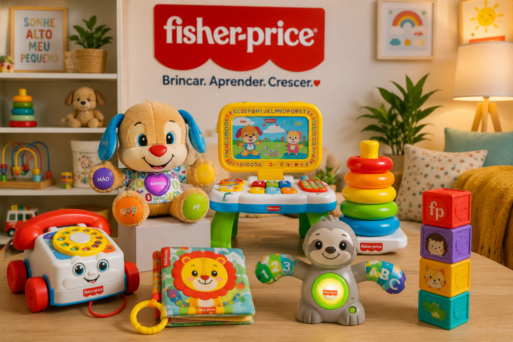 50 + Melhores Presentes Fisher-Price para Bebês e Crianças em 2026