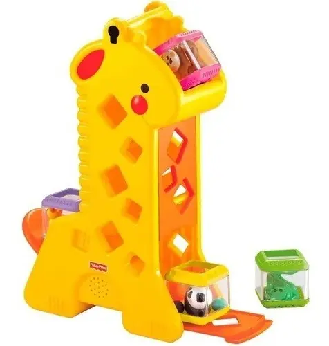 Fisher-Price Girafa com Blocos Pick-a-Blocks B4253