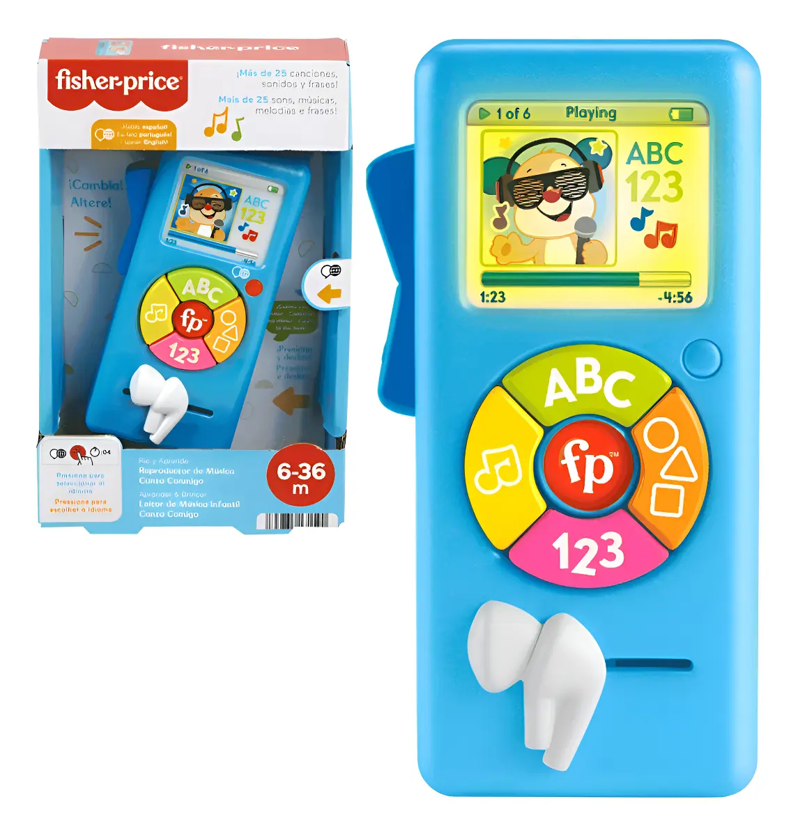 Fisher-Price Abecedário Musical em Português