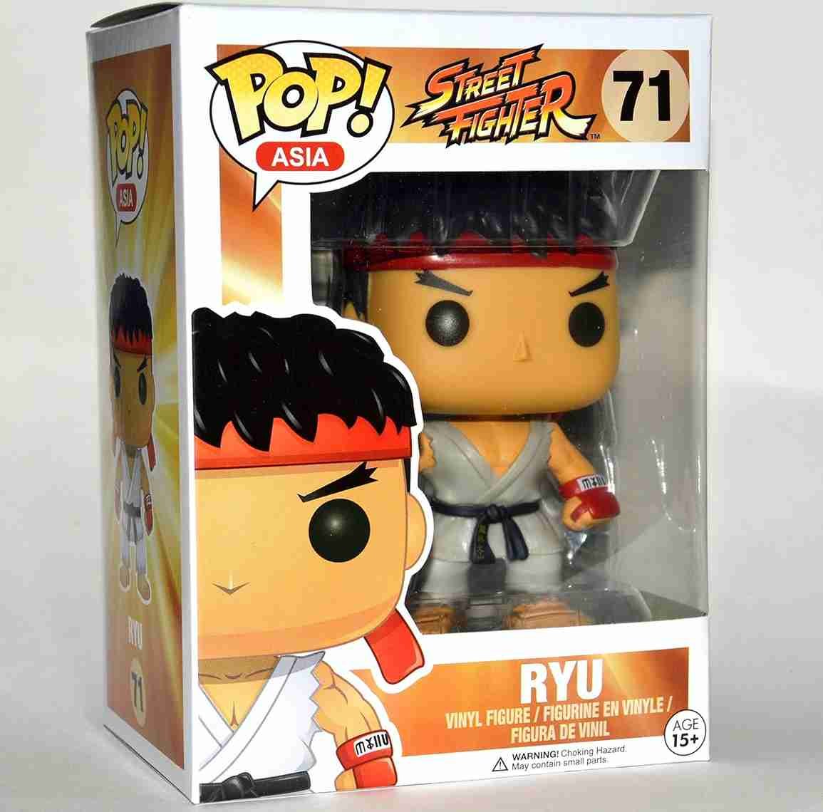 Funko Pop Ryu Street Fighter 137 Hadouken mais vendido