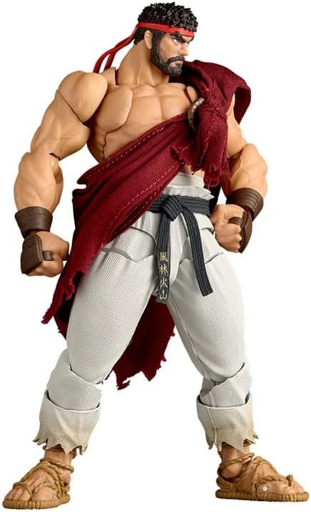 Ryu Revoltech Amazing Yamaguchi Kaiyodo Street Fighter articulado premium importado