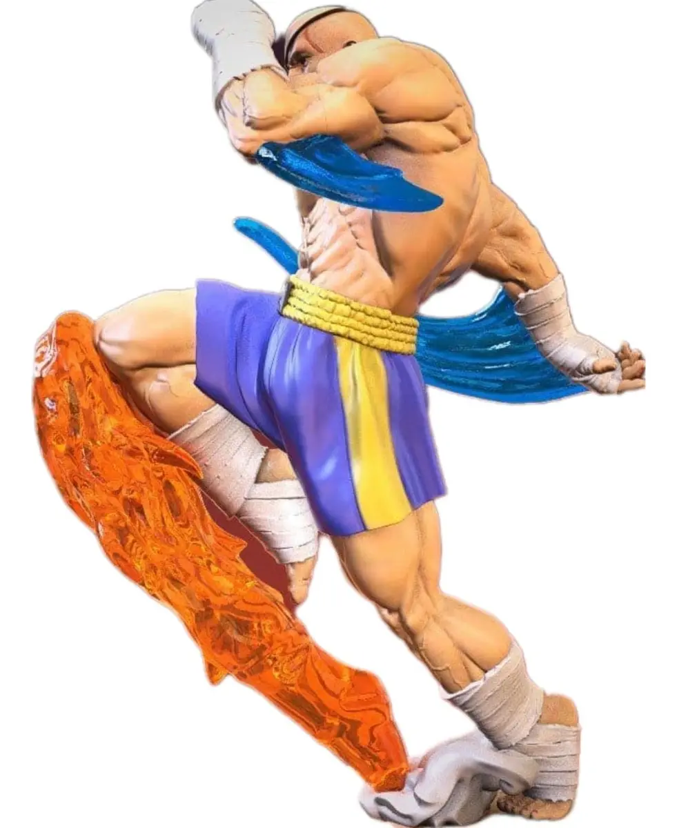 Street Fighter Sagat Em 15cm