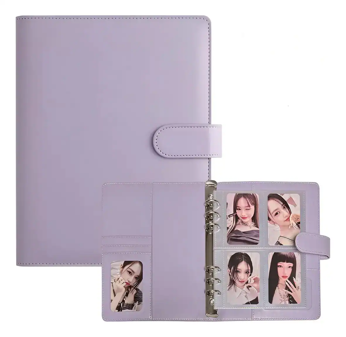 Álbum Fichário K-pop para guardar fotocards Katseye binder