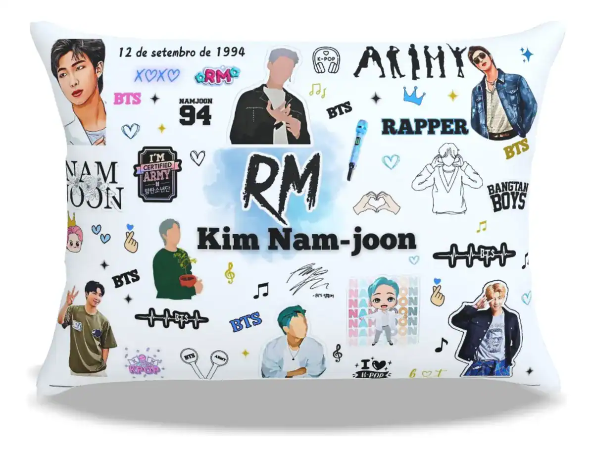 Almofada Personalizada Bts RM