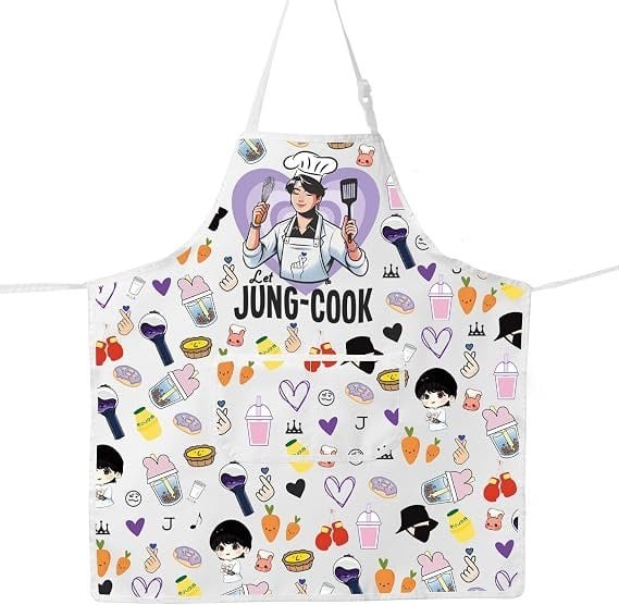 Avental de cozinha Jung Kook BTS