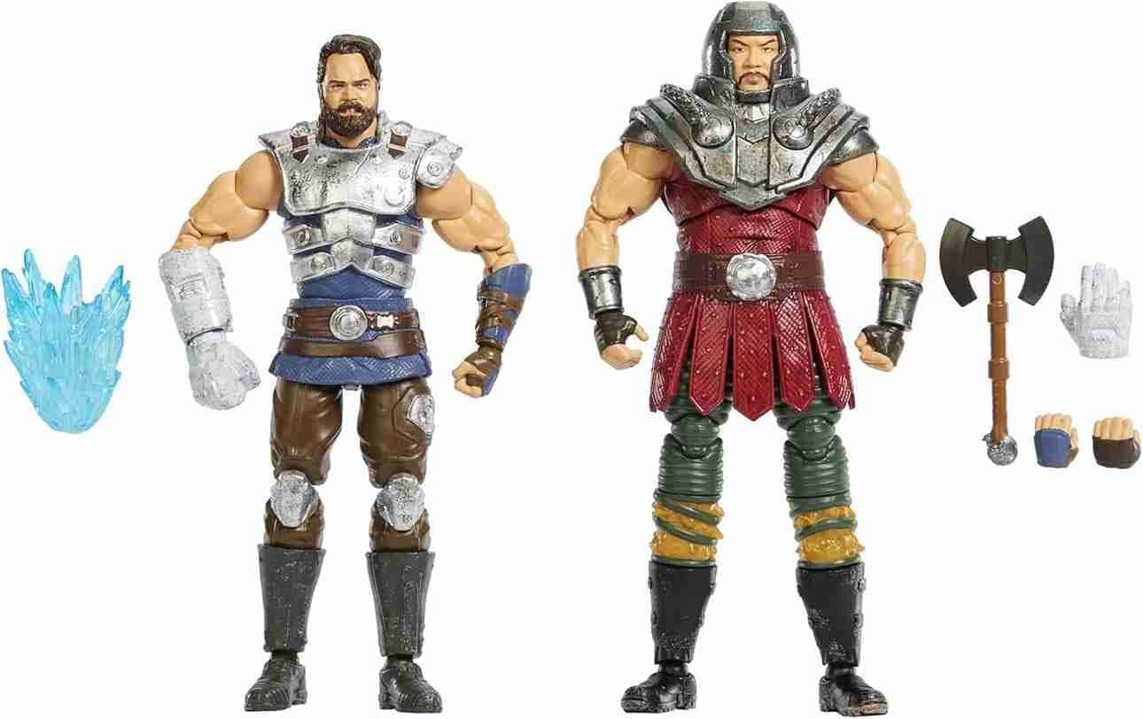 Kit Action Figures Masters of the Universe Carneiro Punho de Ferro Filme