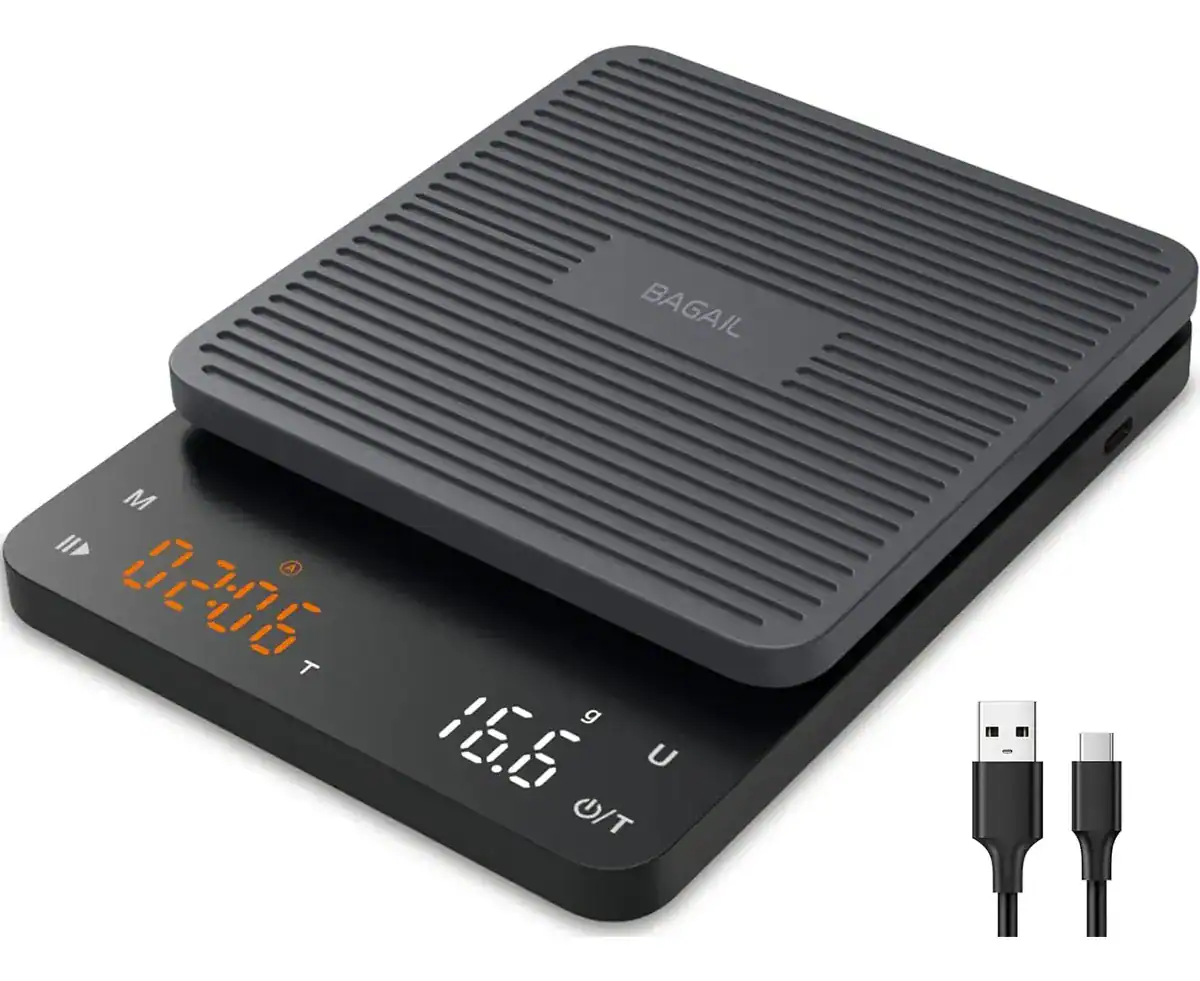 BAGAIL BASICS Balança Café com timer