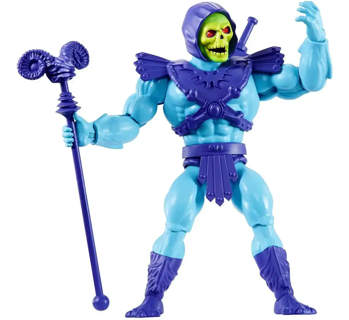 Boneco Esqueleto 14cm Retrô Masters of the Universe Mattel