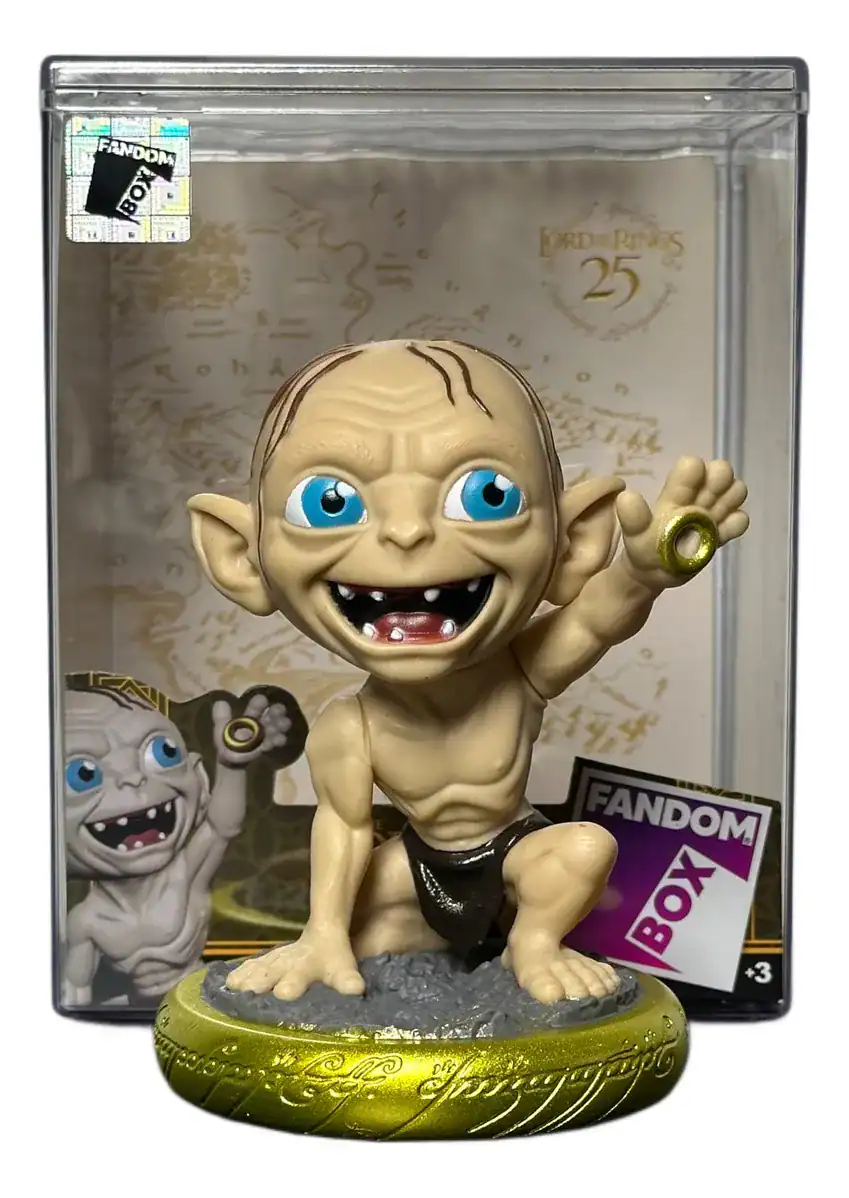 Boneco Fandom Box Gollum Smeagol Senhor Dos Anéis Líder