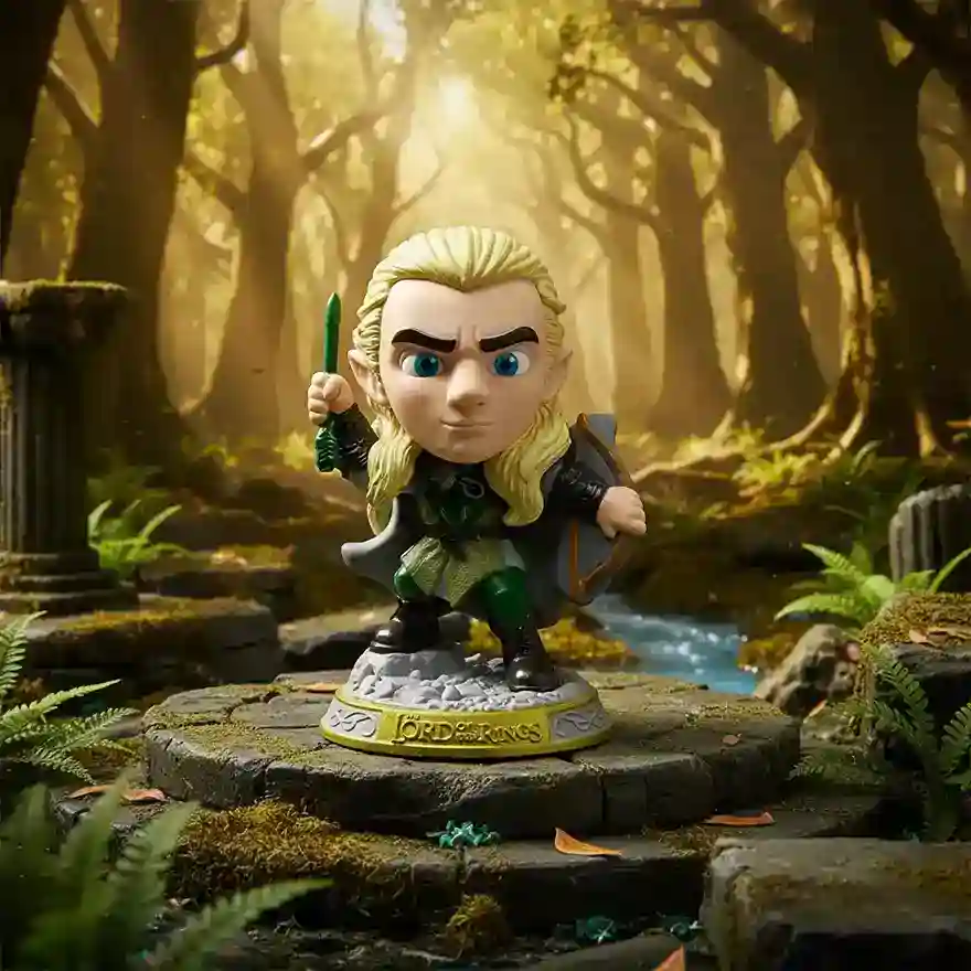 Boneco Fandom Box Legolas Senhor Dos Anéis Líder Oficial