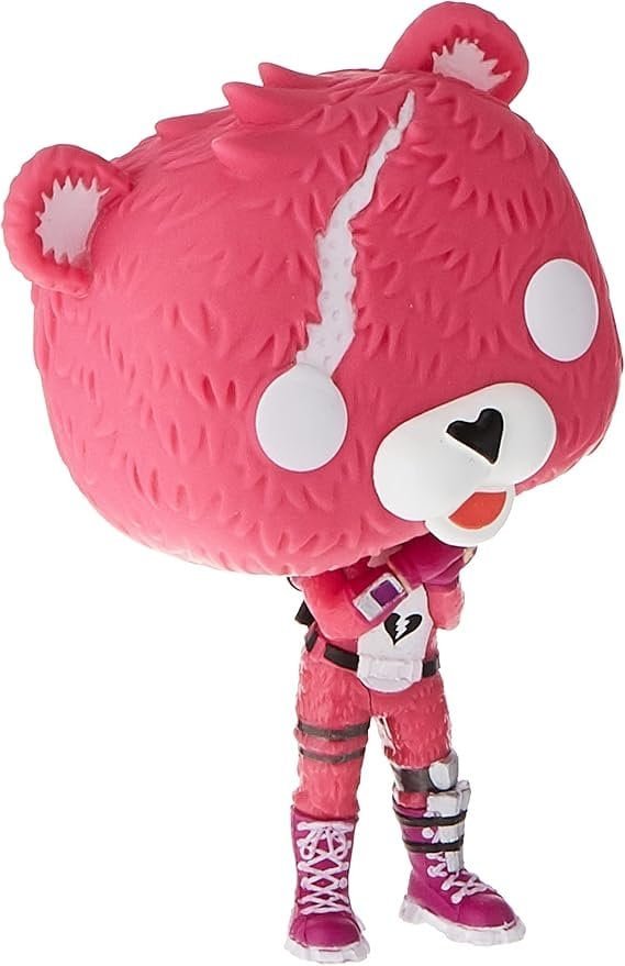 Funko Pop Fortnite Cuddle Team Leader ursinho rosa cabeção