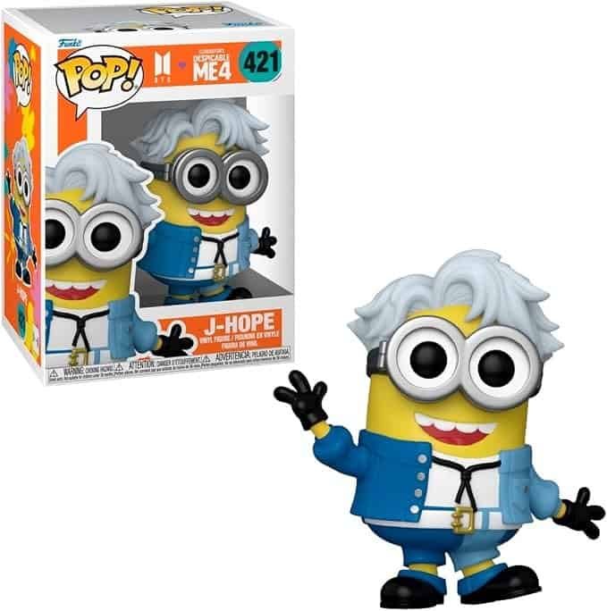 Funko Pop! Rocks BTS x Meu Malvado Filme 4 — J-Hope