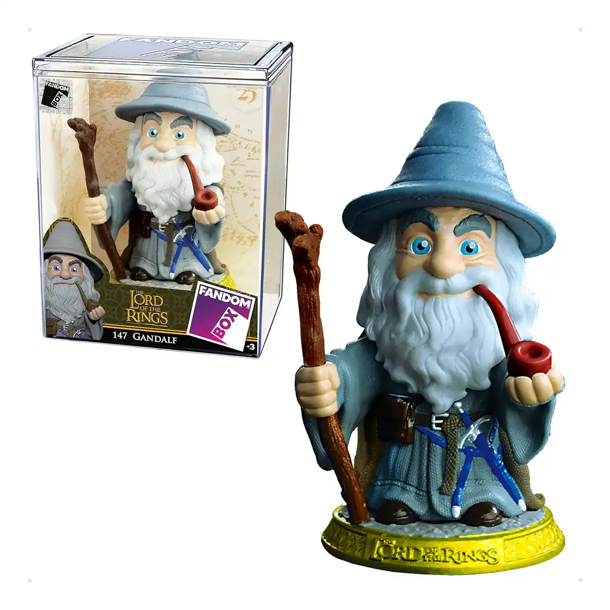 Boneco Gandalf Coleção Senhor Dos Aneis Fandom Box Lider