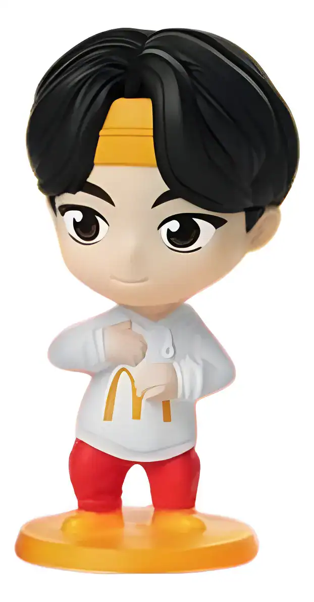 Boneco Jin Tinytan Bts Especial Mc - Mcdonalds