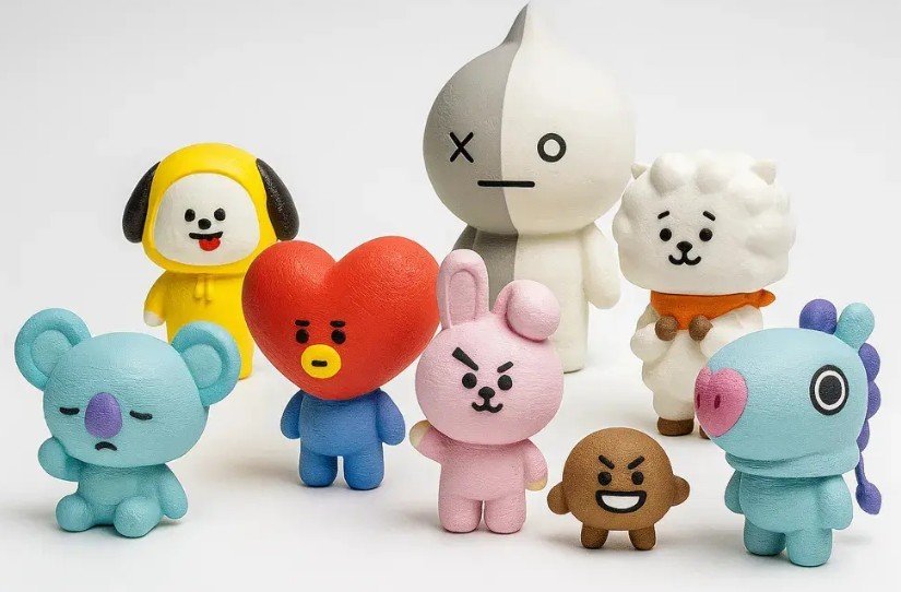 Bt21 Modelos Colecionáveis