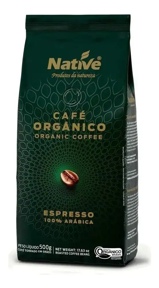 Café Orgânico Em Pó Native 250gr