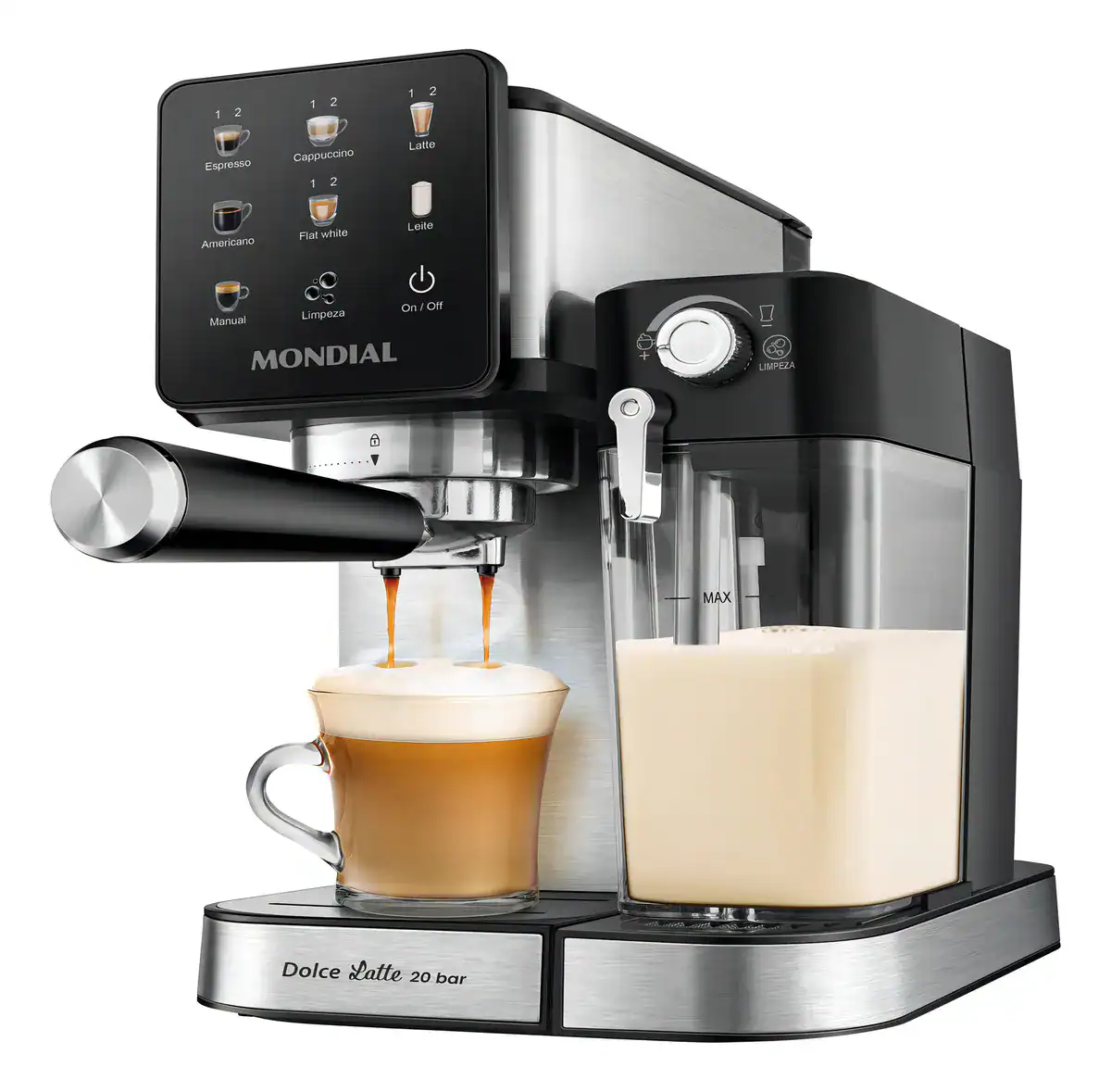 Cafeteira Espresso Automática Dolce Latte Mondial
