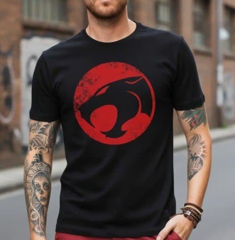 Camiseta Geek Clássica ThunderCats Olho de Thundera algodão