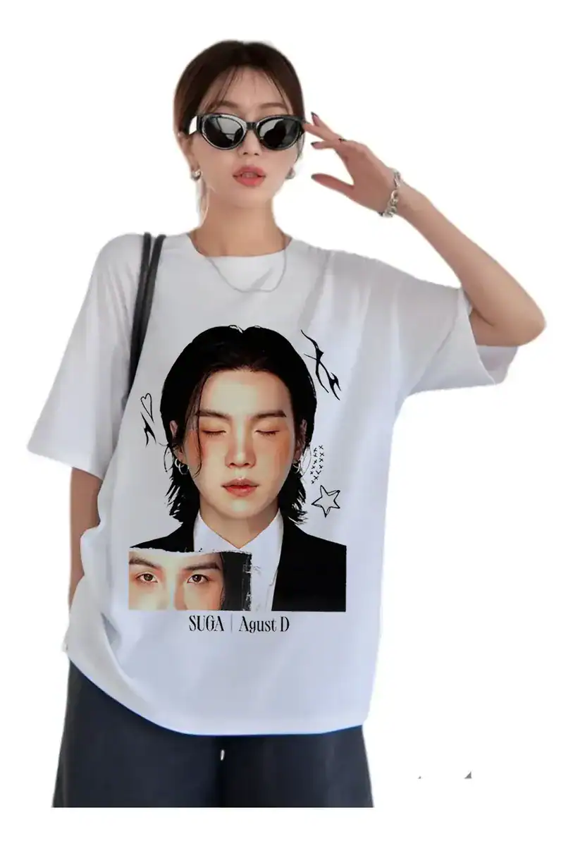 Camiseta Suga Yoongi Agust D