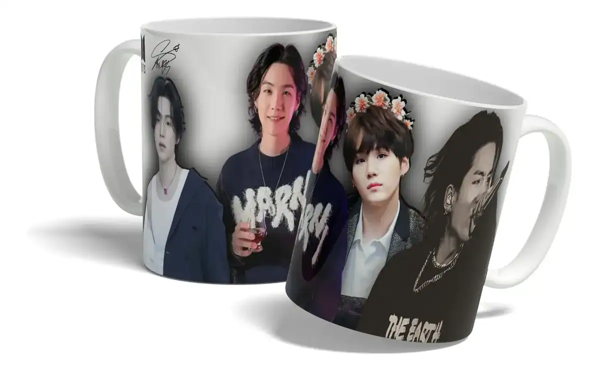 Caneca BTS — Min Yoon-gi Suga