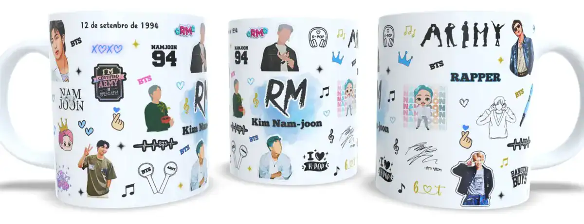 Caneca Presente Bts Rm