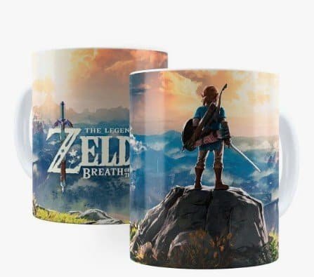 Caneca Zelda Porcelana