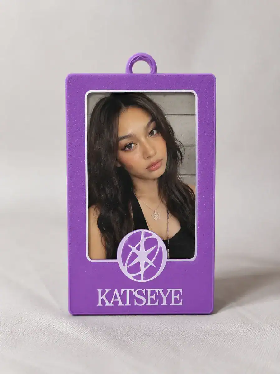 Porta Fotocard Katseye K-pop Lilás
