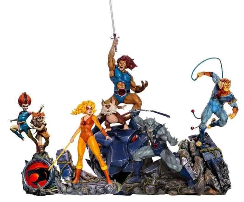 Coleção 5 Peças Thundercats Art Scale 1/10 Iron Studios