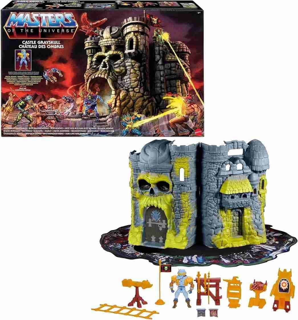 Conjunto Castelo de Grayskull Vintage Brinquedo Masters of the Universe