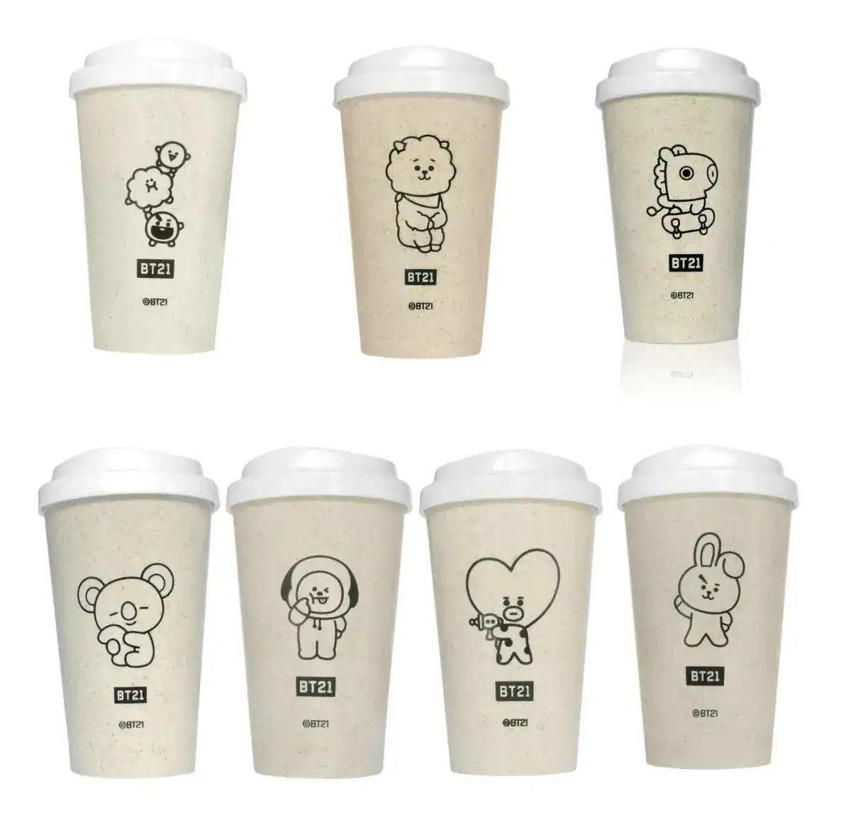 Copo Cafe Buck Bts Bt21