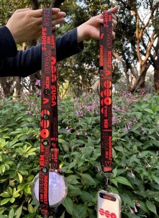 Cordão De Ombro Bts Arirang Light Stick