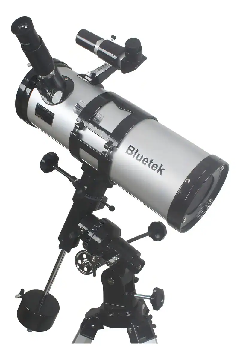 Telescópio Refletor Newtoniano 114mm Bluetek Equatorial