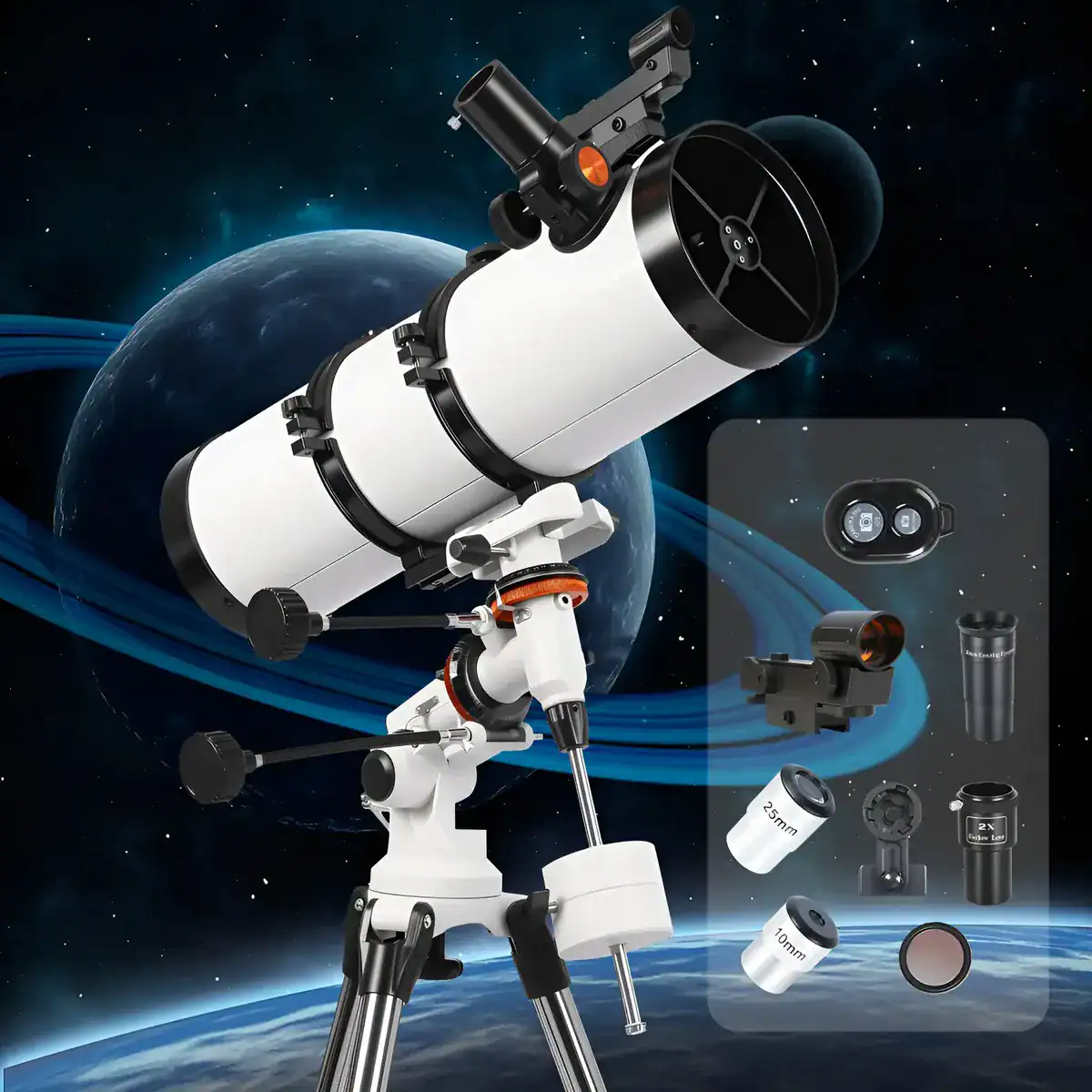 Telescópio Refletor Newtoniano 130mm EQ3